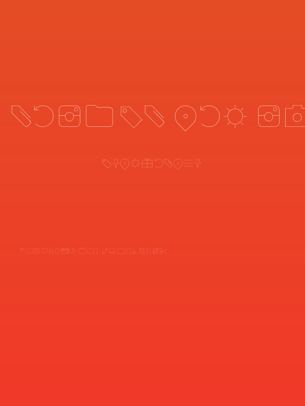 Arista Pro Icons Hairline Poster