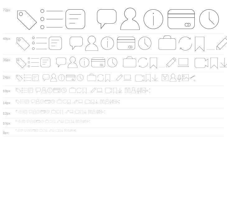 Arista Pro Icons Hairline Waterfall