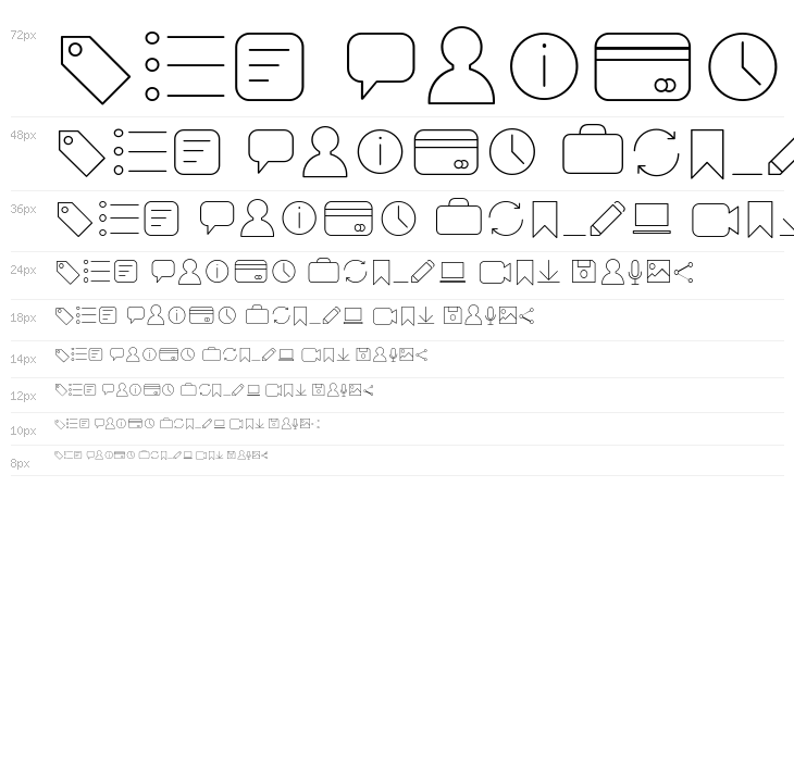 Arista Pro Icons Thin Waterfall