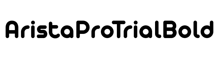 Arista Pro Trial Bold  Frei Schriftart Herunterladen