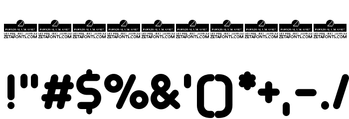 Arista Pro Trial Bold Font OTHER CHARS