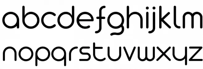 Arista Pro Trial Light Font LOWERCASE