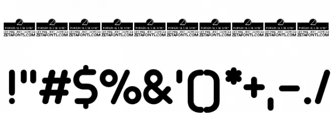 Arista Pro Trial SemiBold Font OTHER CHARS