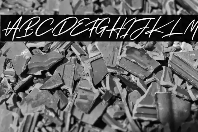 Arista Signature Font examples