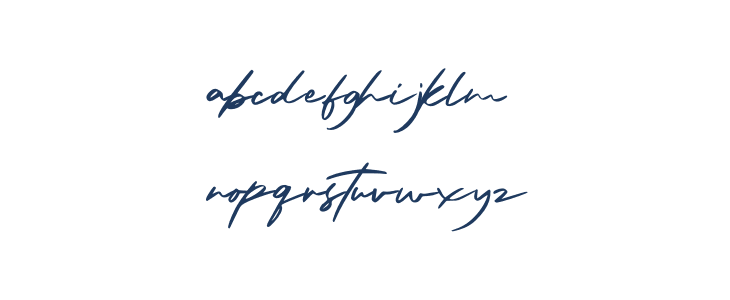 Arista Signature Lowercase
