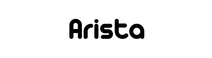 Arista Font