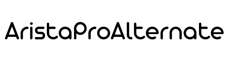 AristaProAlternate  Fuentes Gratis Descargar