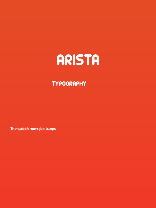 Arista Poster