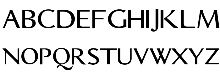 Aristocrat Font Litere mari