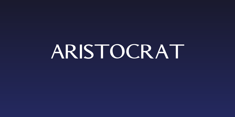 Aristocrat Social Header