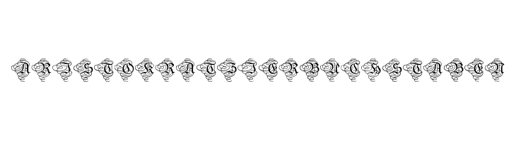AristokratZierbuchstaben Font