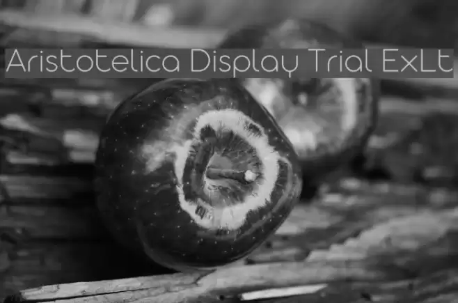 Aristotelica Display Trial ExLt Font examples