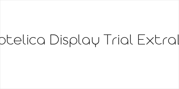 Aristotelica Display Trial ExtraLight Logo