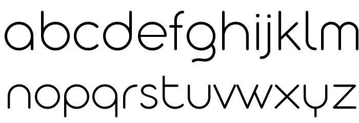 Aristotelica Display Trial ExtraLight Font LOWERCASE