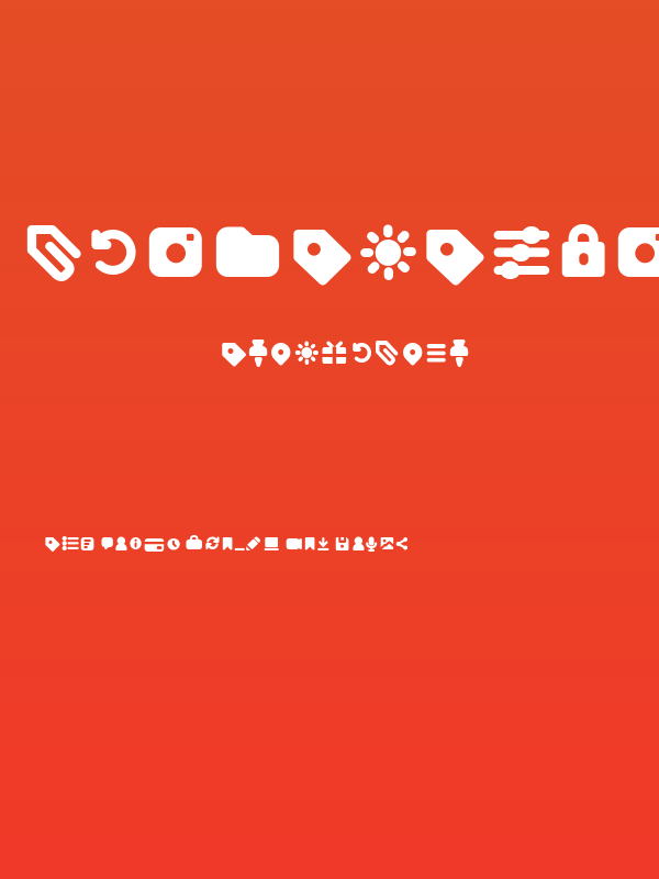 Aristotelica Icons Bold Poster