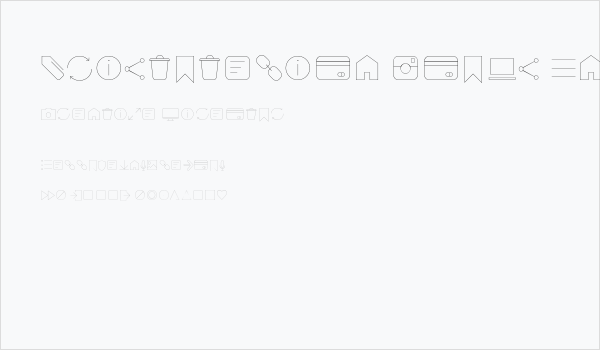 Aristotelica Icons Hairline Business Card