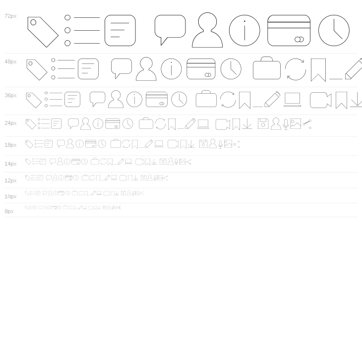 Aristotelica Icons Hairline Waterfall