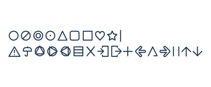 Aristotelica Icons Light Other Characters