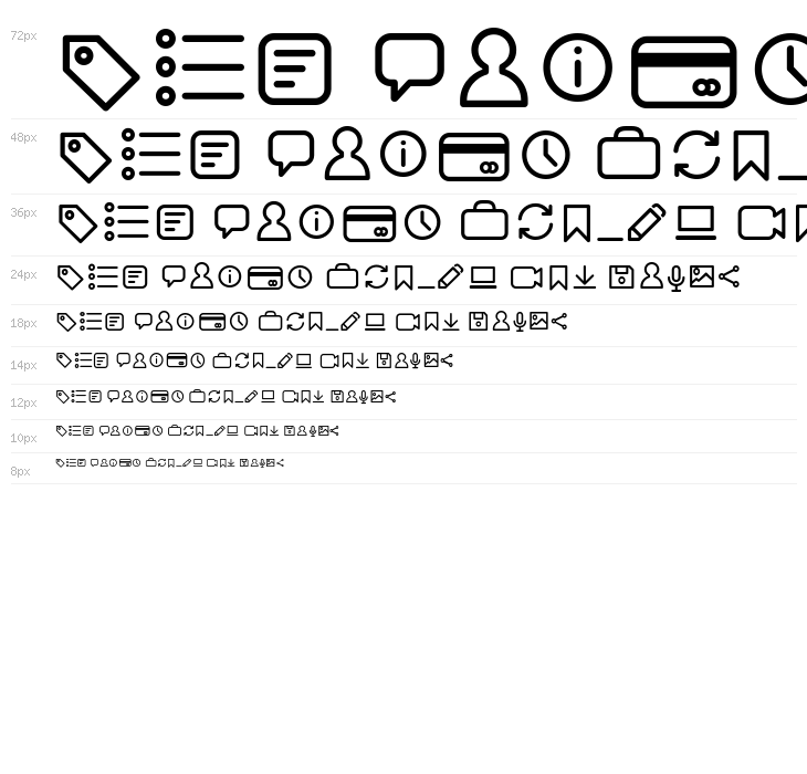 Aristotelica Icons Light Waterfall