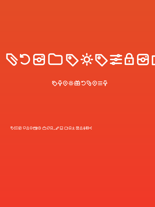 Aristotelica Icons Regular Poster