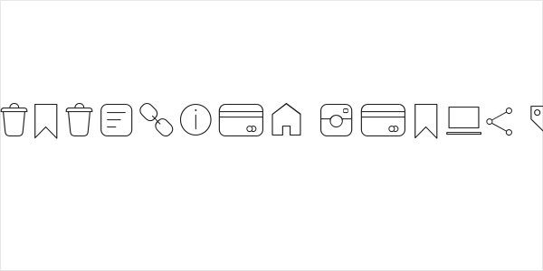 Aristotelica Icons Thin Logo