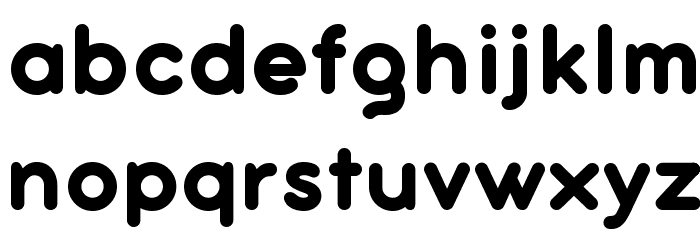 Aristotelica Text Trial Bold Font LOWERCASE