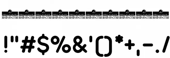 Aristotelica Text Trial DemiBold Font OTHER CHARS