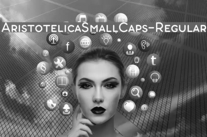 AristotelicaSmallCaps-Regular Font examples