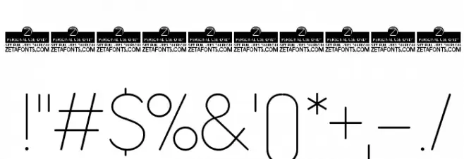 AristotelicaSmallCaps-Thin Font OTHER CHARS