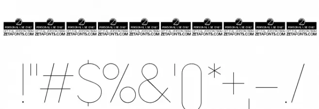 AristotelicaSmallCaps-UltraLigh Font OTHER CHARS