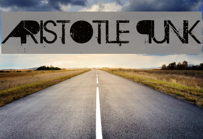 Aristotle Punk Font examples
