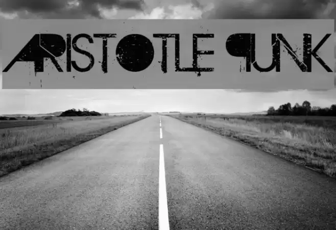 Aristotle Punk フォント examples
