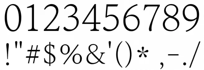 Arita-buri[TTF]-Light Font OTHER CHARS