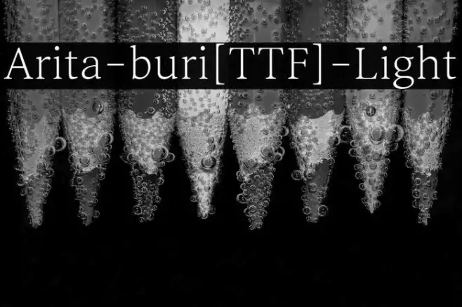Arita-buri[TTF]-Light Example 2
