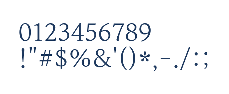 Arita-buri[TTF]-Medium Other Characters