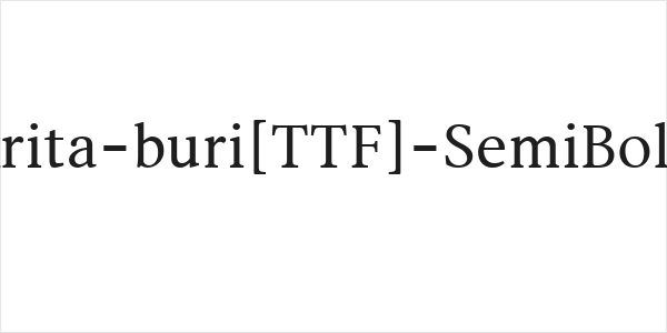 Arita-buri[TTF]-SemiBold Logo