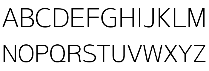 Arita-dotum[TTF]-Light फ़ॉन्ट अपरकेस