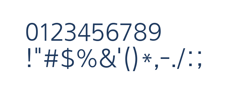 Arita-dotum[TTF]-Medium Other Characters
