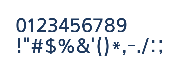 Arita-dotum[TTF]-SemiBold Other Characters