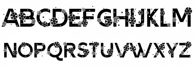 Arivo Christmas DEMO फ़ॉन्ट अपरकेस