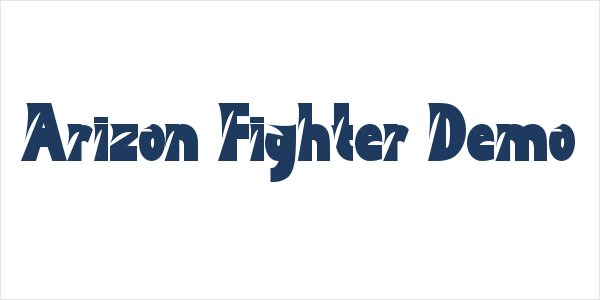 Arizon Fighter Demo Logo