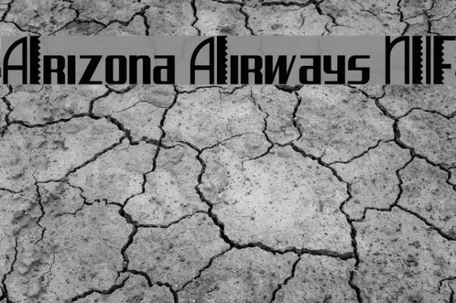 Arizona Airways NF Font examples