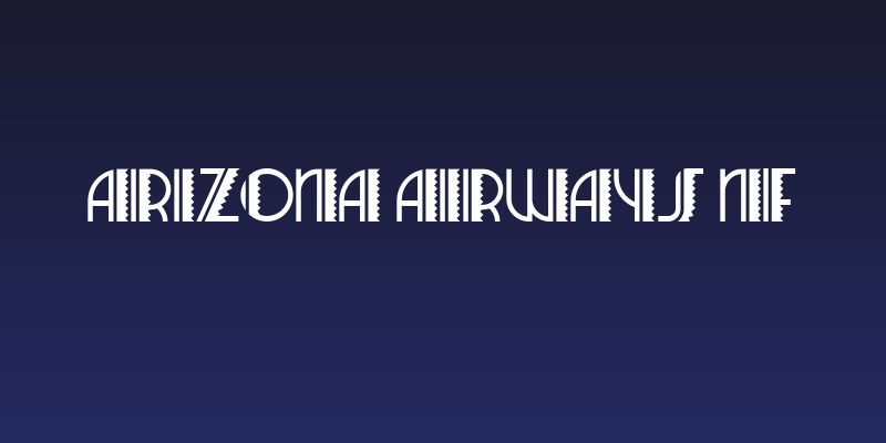 Arizona Airways NF Social Header