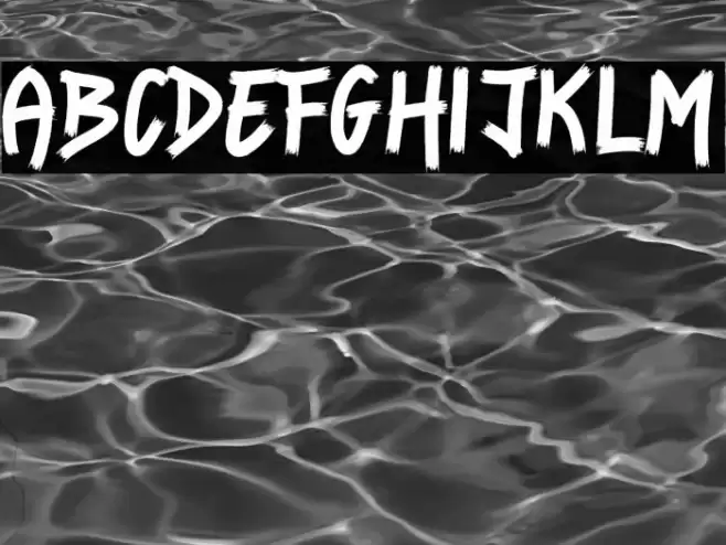 Arizona Heatwave Font examples