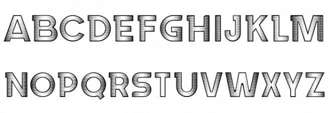 Arizona Regular Schriftart Groß