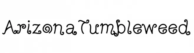 ArizonaTumbleweed  Fuentes Gratis Descargar