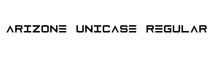 Arizone Unicase Regular Font