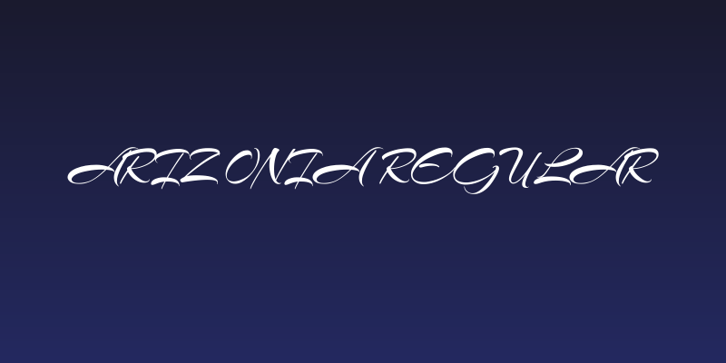Arizonia Regular Social Header