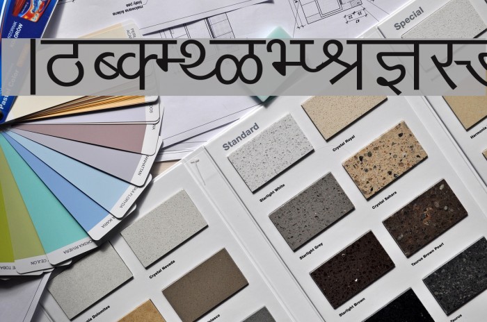 Arjun Font examples