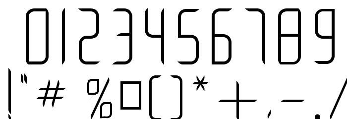 Arkadia bold Font OTHER CHARS